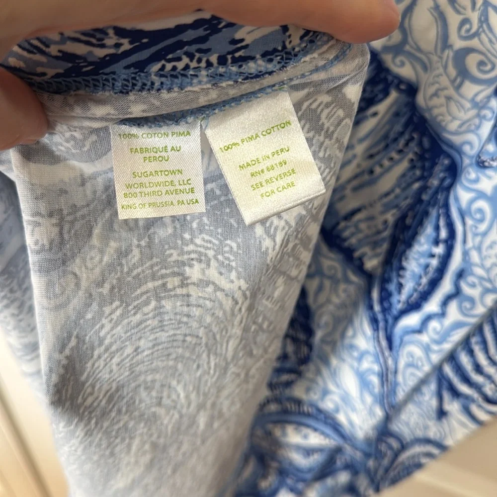 LILLY PULITZER AMINA STUFFED SHELLS DRESS XS - Picture 7 of 7